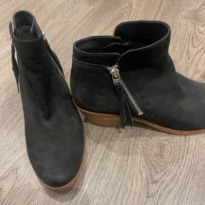 8.5 Sam Edelman Packer Black Booties